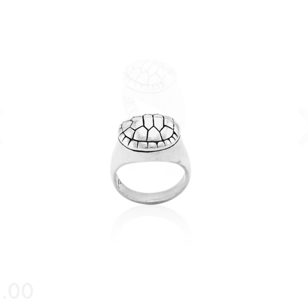 Mignon Faget - stealing silver - Tortoise Ring - size 6 / Good used condition